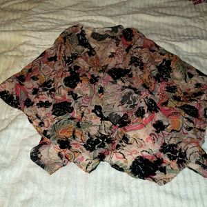 Floral Print wrap